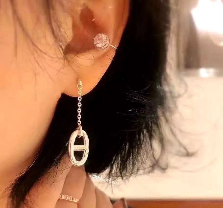 [Auream]CHAINE TASSEL EARRINGS