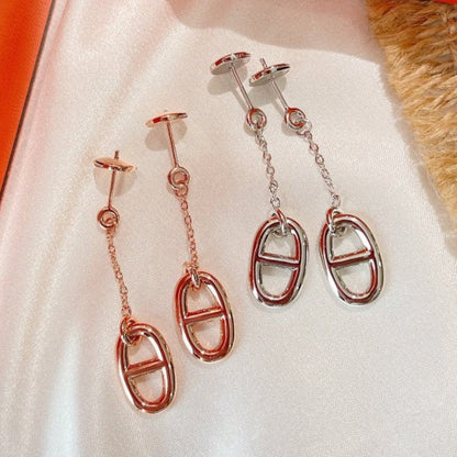 [Auream]CHAINE TASSEL EARRINGS