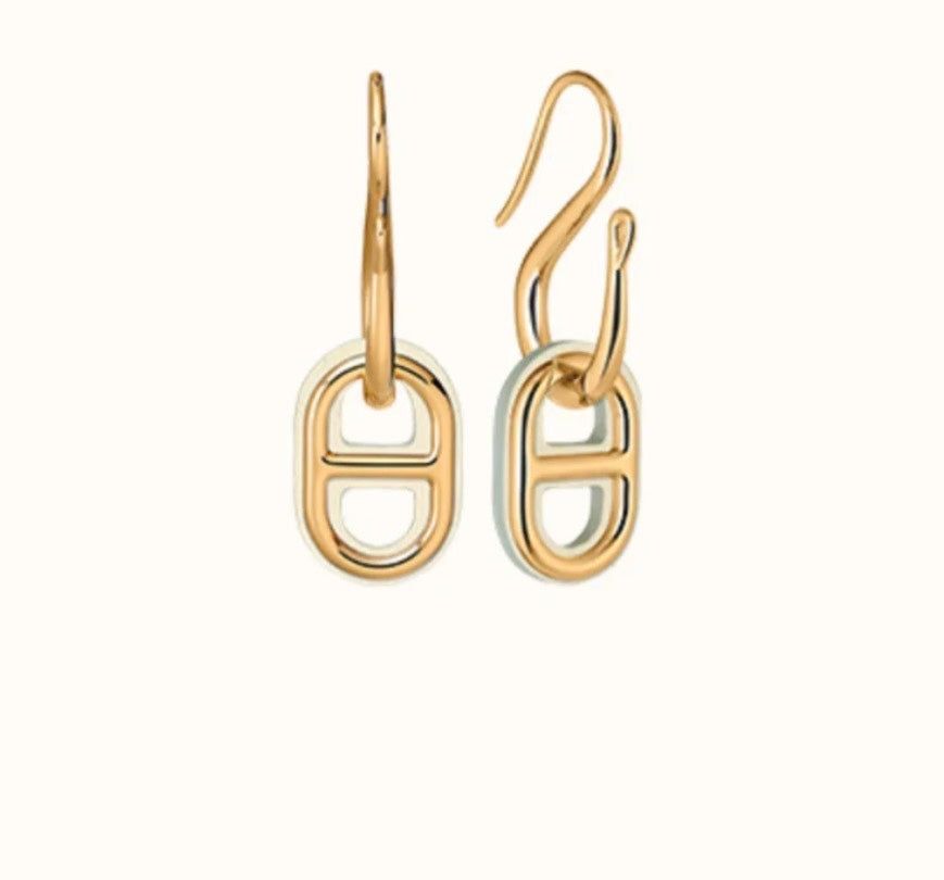 [Auream]HM O'MAILLON GOLD EARRINGS