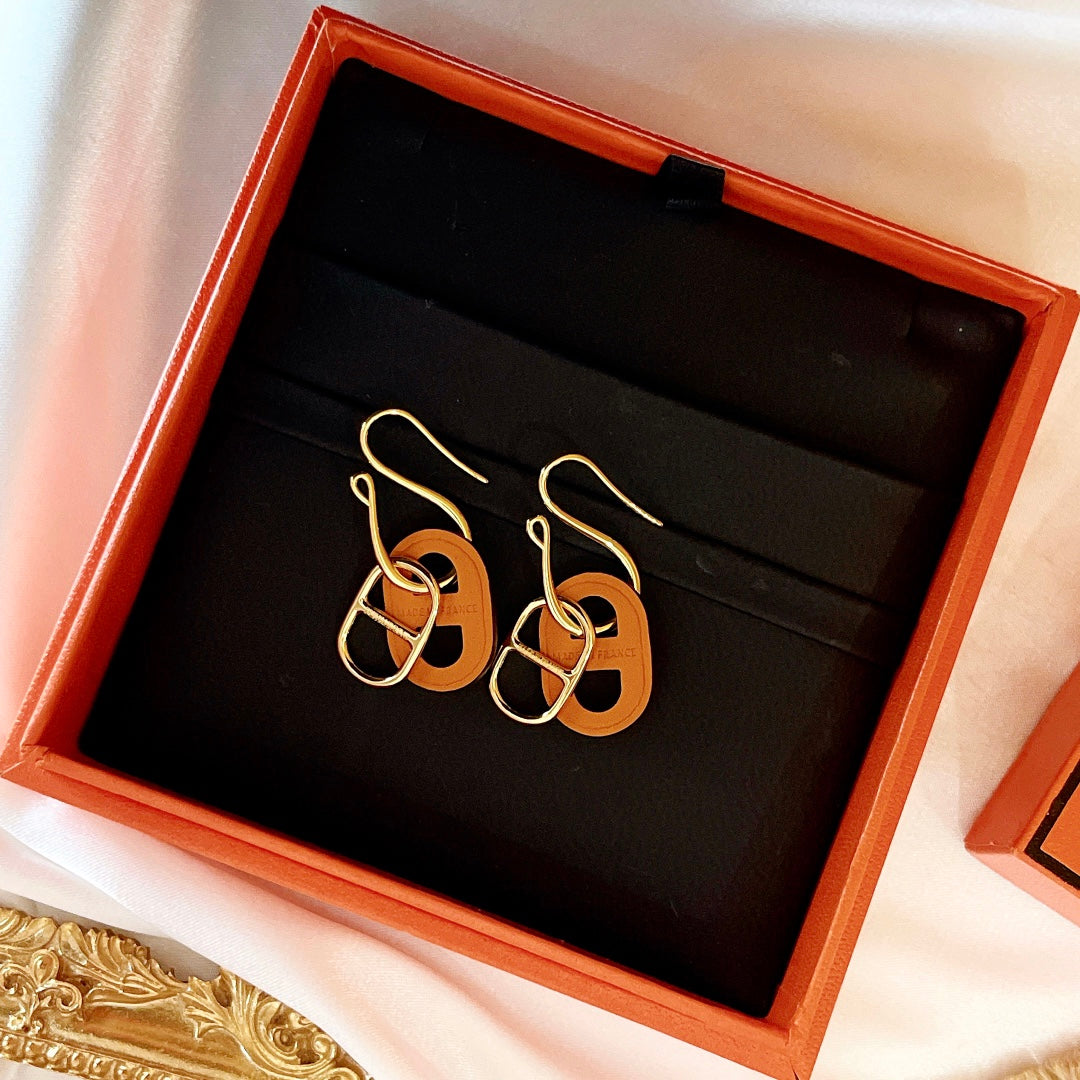 [Auream]HM O'MAILLON GOLD EARRINGS