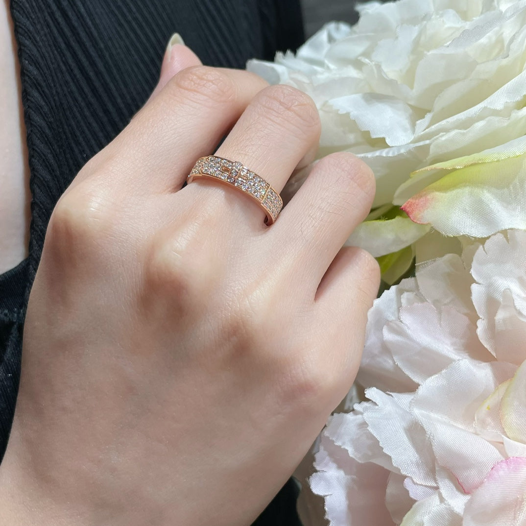[Auream]KELLY PINK GOLD DIAMOND RING