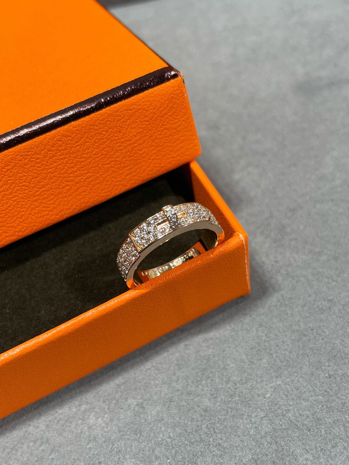 [Auream]KELLY PINK GOLD DIAMOND RING