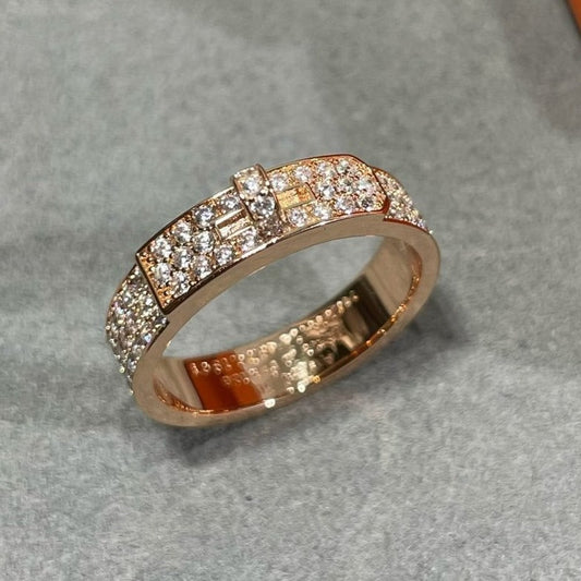 [Auream]KELLY PINK GOLD DIAMOND RING