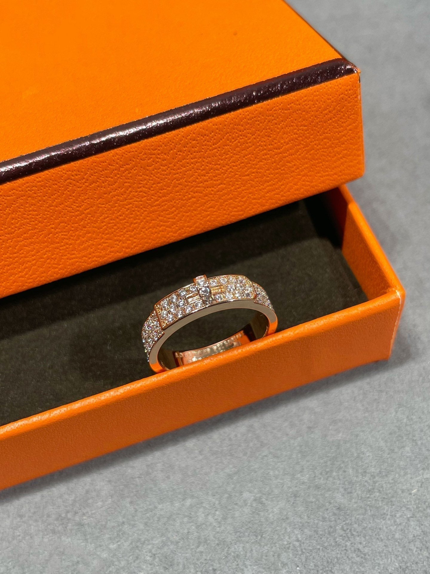 [Auream]KELLY PINK GOLD DIAMOND RING