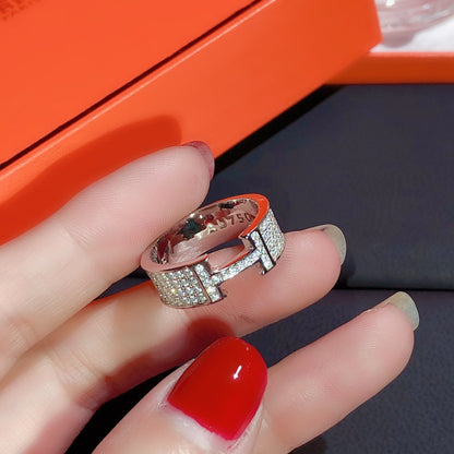[Auream]H RING FULL DIAMOND