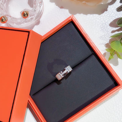 [Auream]H RING FULL DIAMOND