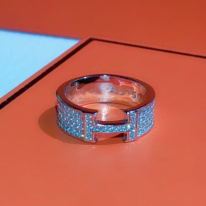 [Auream]H RING FULL DIAMOND