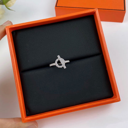 [Auream]ECHAPPEE RING SILVER DIAMOND