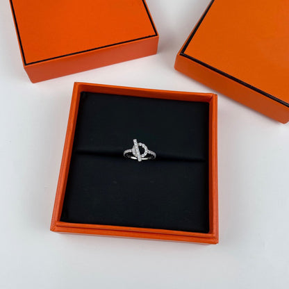 [Auream]ECHAPPEE RING SILVER DIAMOND