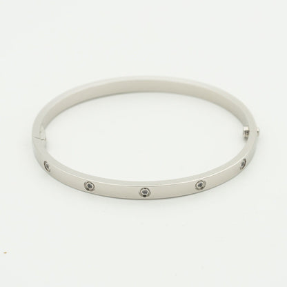 [Auream]LOVE BRACELET 3.65MM 10 DIAMONDS