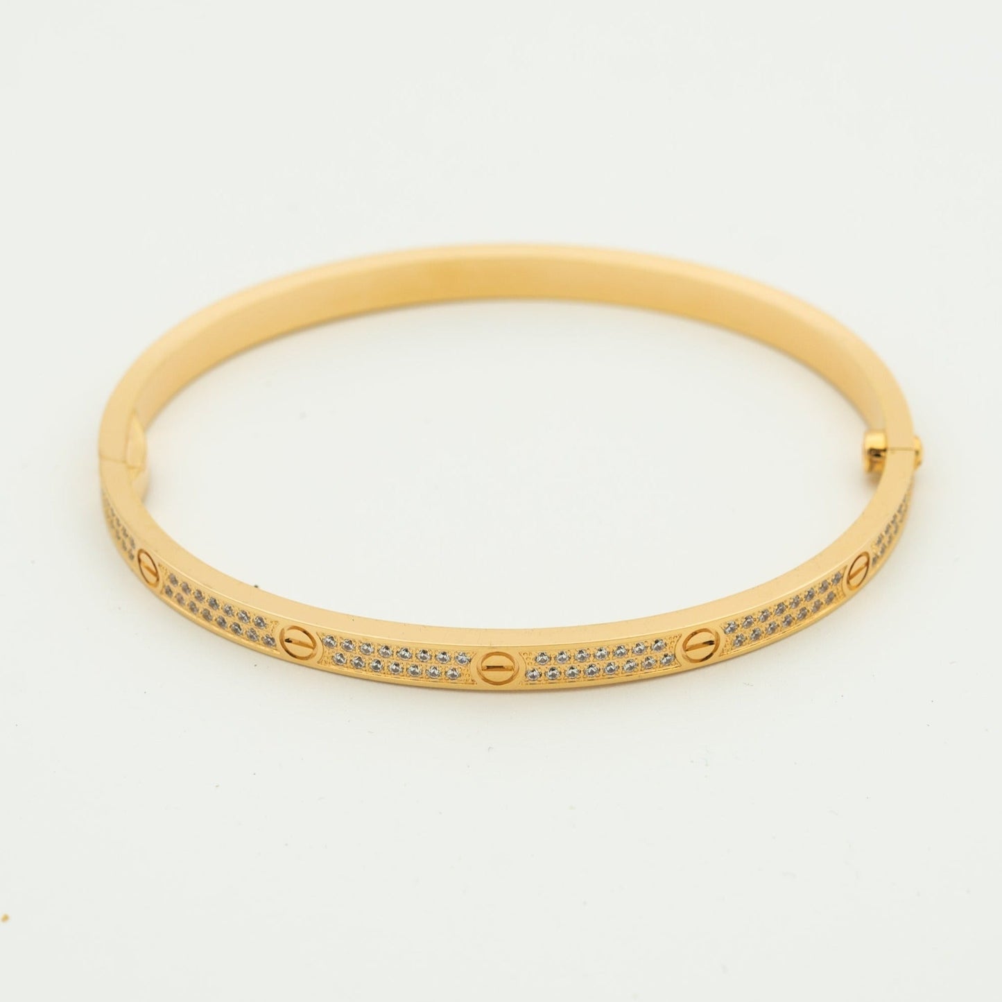 [Auream]LOVE BRACELET 3.65MM DIAMOND-PAVED