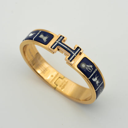 [Auream]H BRACELET BLUE CERAMIC