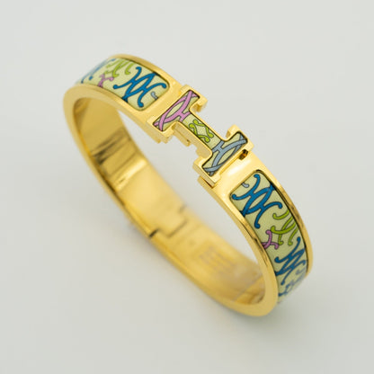 [Auream]H BRACELET BEIGE MULTICOLOR