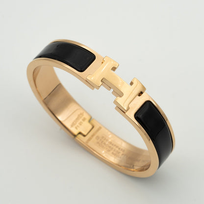 [Auream]H BLACK BRACELET