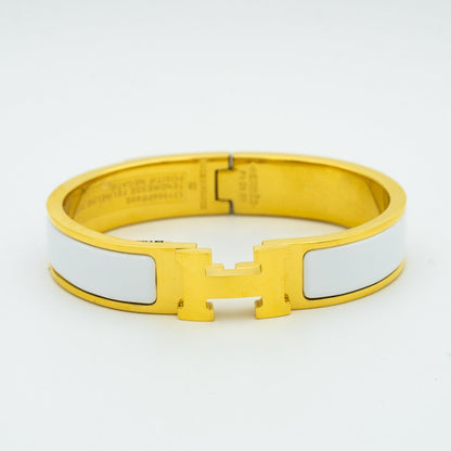 [Auream]H WHITE BRACELET