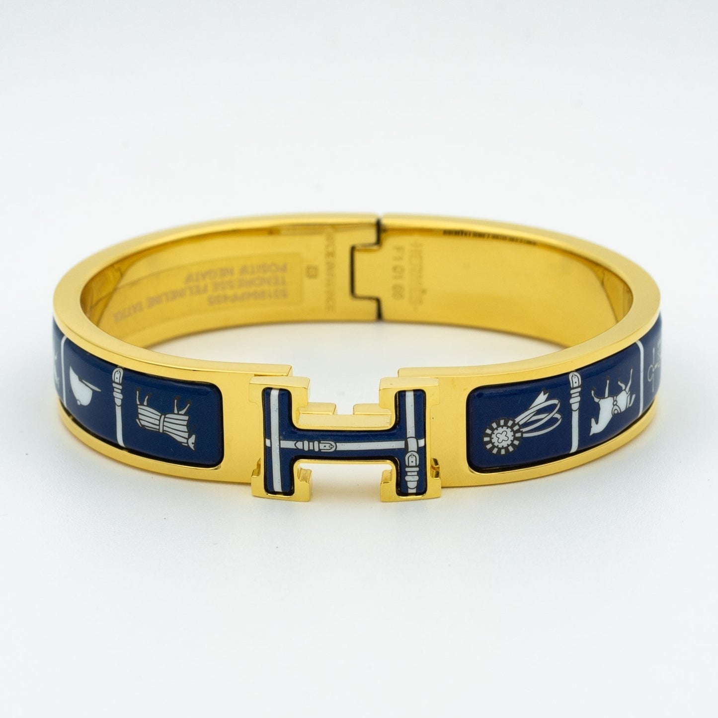 [Auream]H BRACELET BLUE CERAMIC