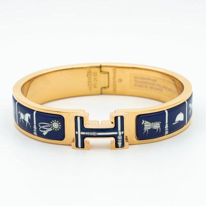 [Auream]H BRACELET BLUE CERAMIC