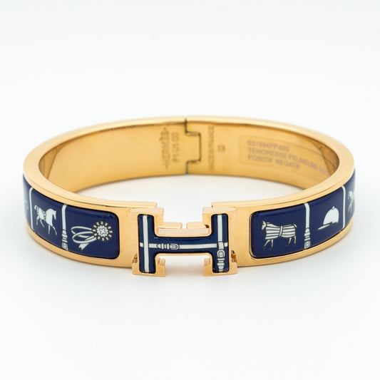 [Auream]H BRACELET BLUE CERAMIC