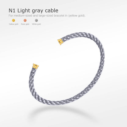 [Auream]FORCE SERIES BRACELET CABLES 50 CHOICES (DIY SELECTION)