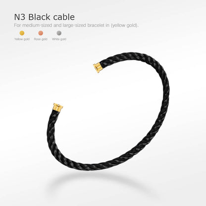 [Auream]FORCE SERIES BRACELET CABLES 50 CHOICES (DIY SELECTION)