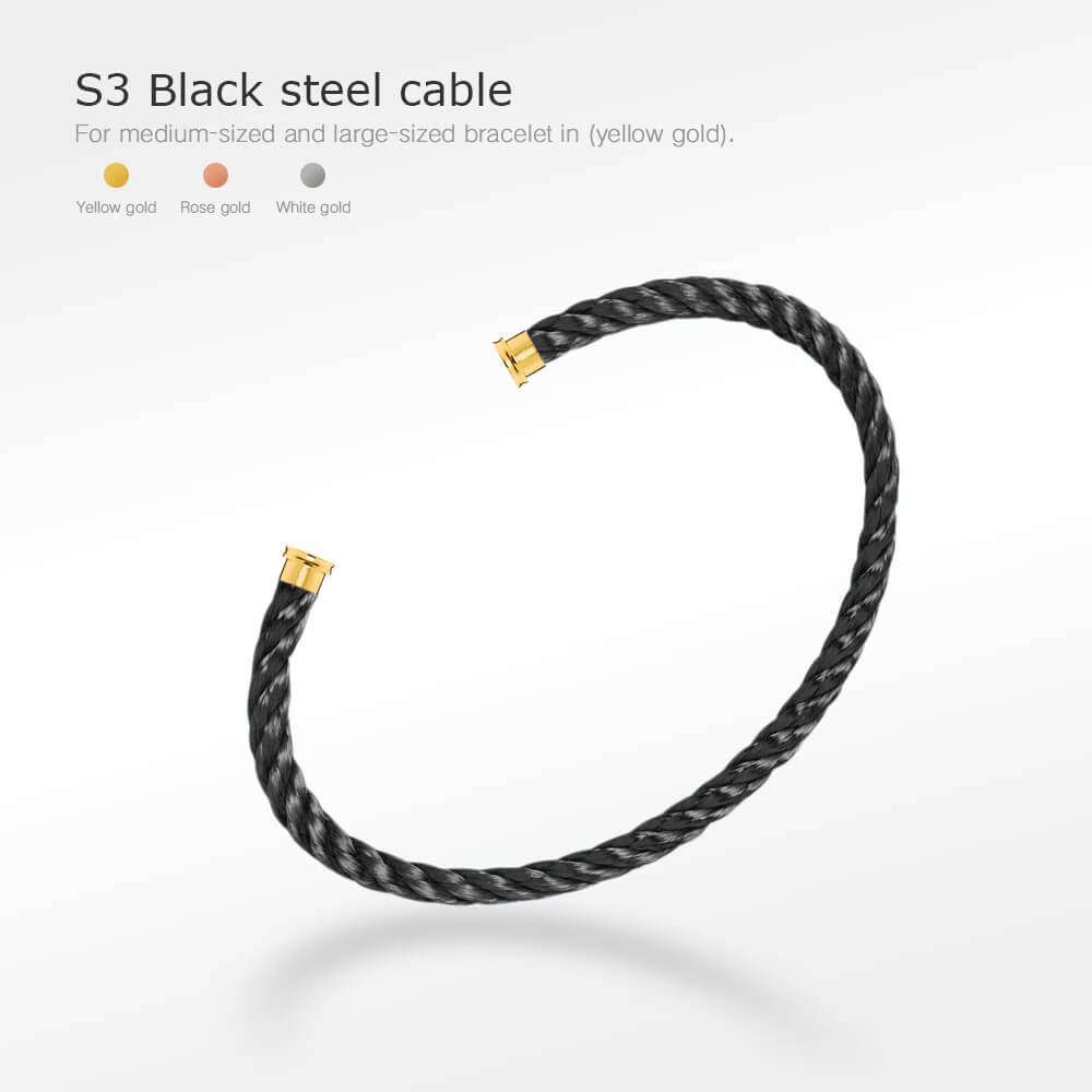 [Auream]FORCE SERIES BRACELET CABLES 50 CHOICES (DIY SELECTION)