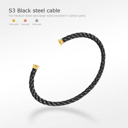 [Auream]FORCE SERIES BRACELET CABLES 50 CHOICES (DIY SELECTION)