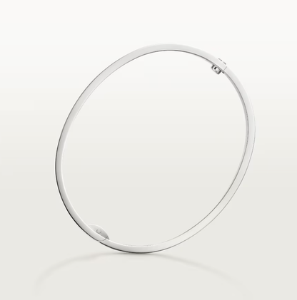 [Auream]NEW-LOVE-6.1MM-Width Diamond-Studded Bracelet