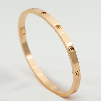 [Auream]LOVE BRACELET 3.65MM 10 DIAMONDS