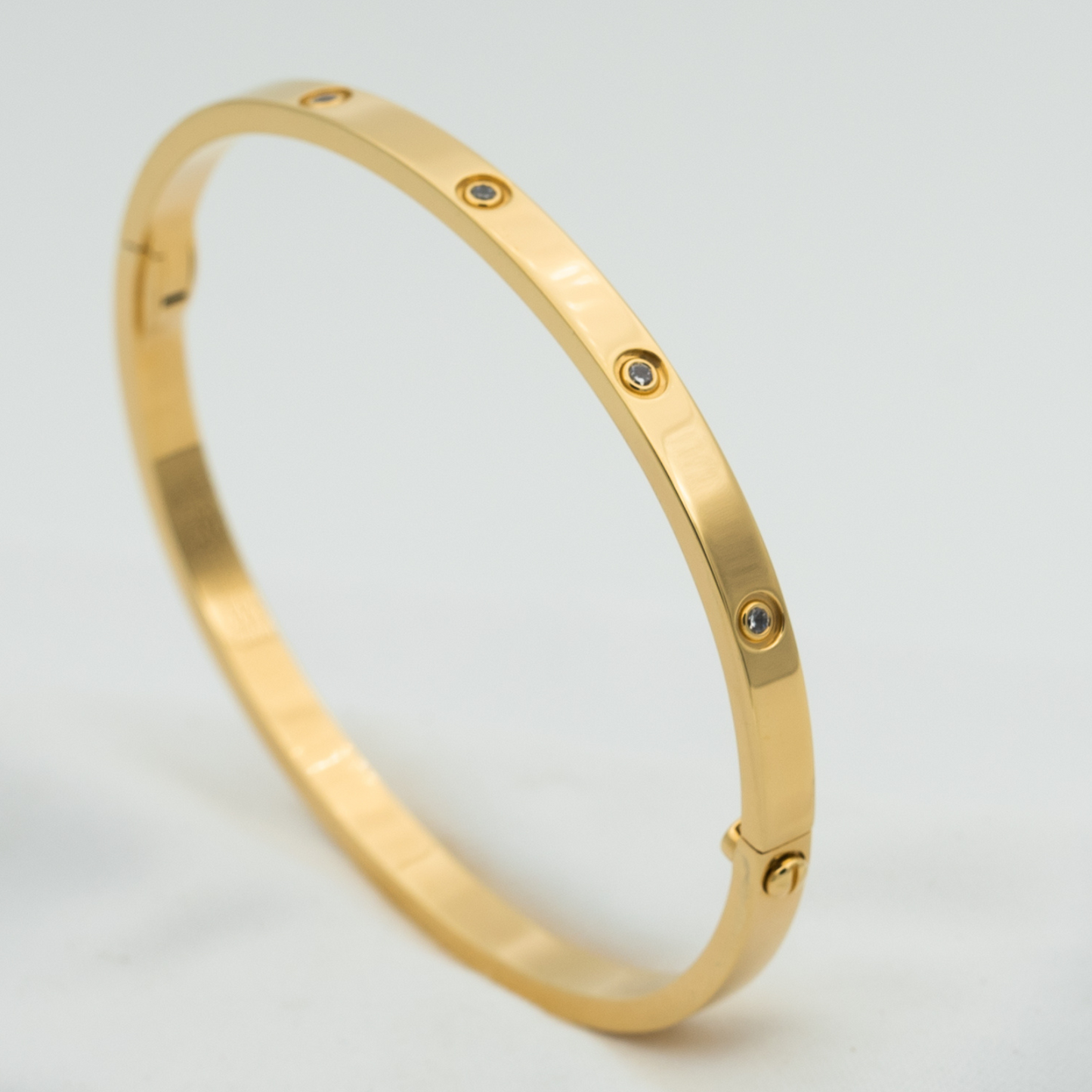 [Auream]LOVE BRACELET 3.65MM 10 DIAMONDS