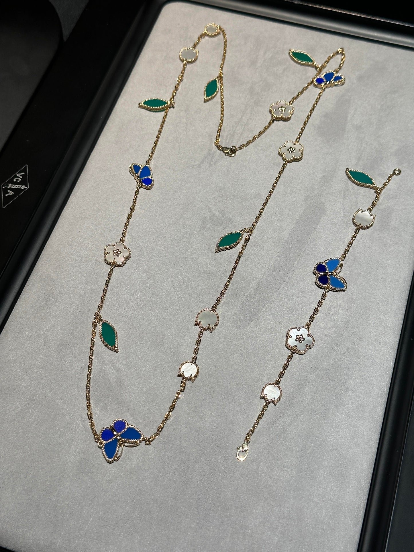 [Auream] 26 NEW CLOVER 15 MOTIFS LUCKY NECKLACE