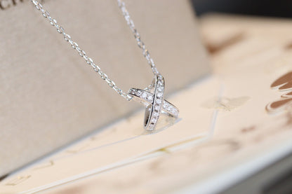 [Auream]JEUX DE DIAMOND NECKLACE