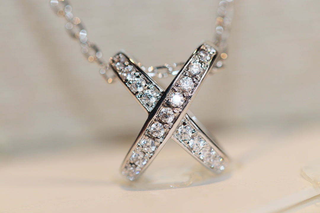 [Auream]JEUX DE DIAMOND NECKLACE