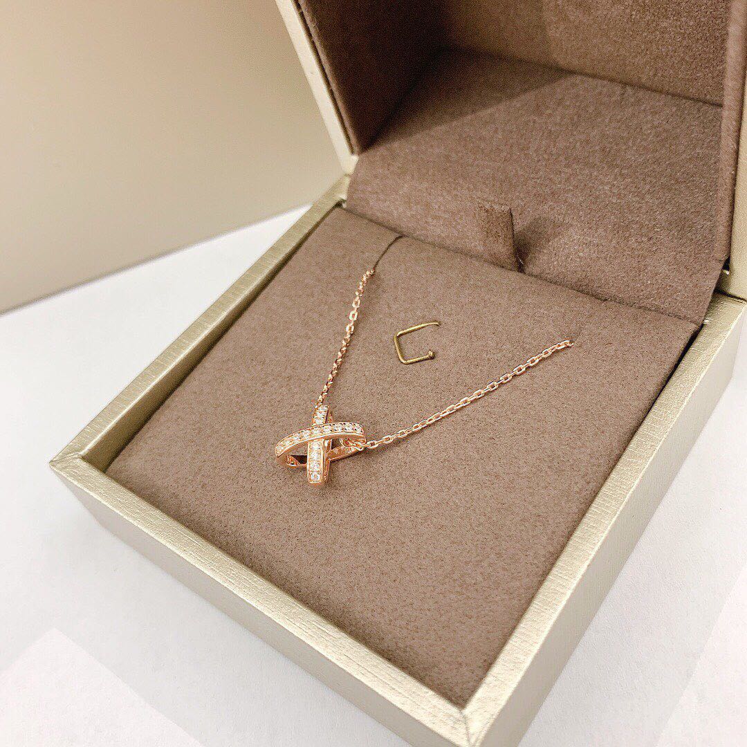 [Auream]JEUX DE DIAMOND NECKLACE
