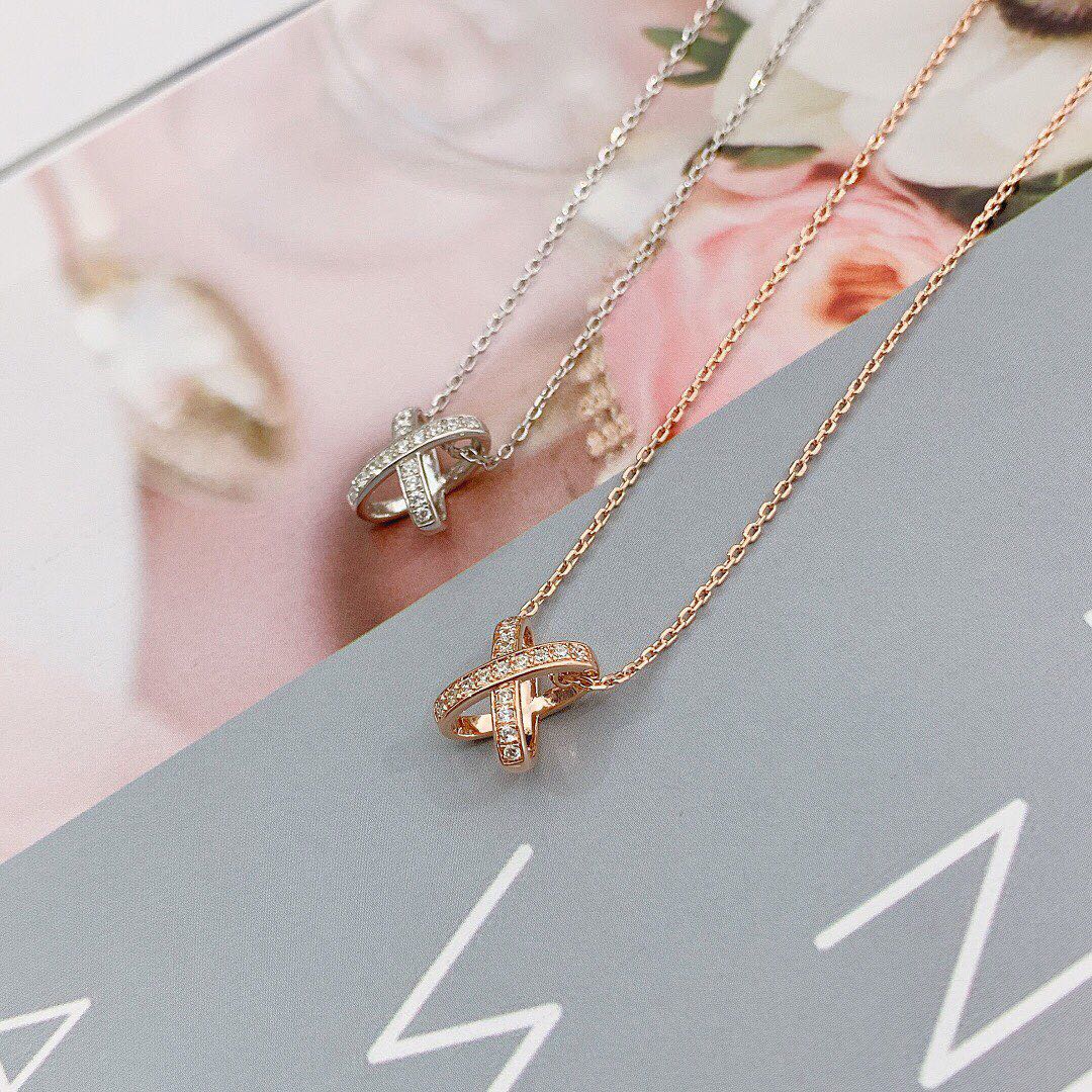 [Auream]JEUX DE DIAMOND NECKLACE