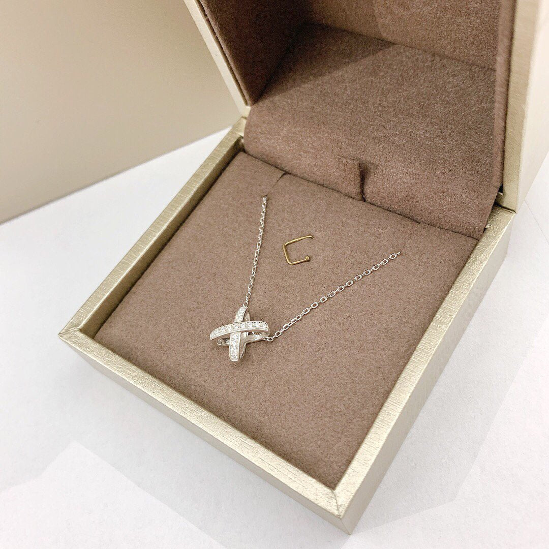 [Auream]JEUX DE DIAMOND NECKLACE