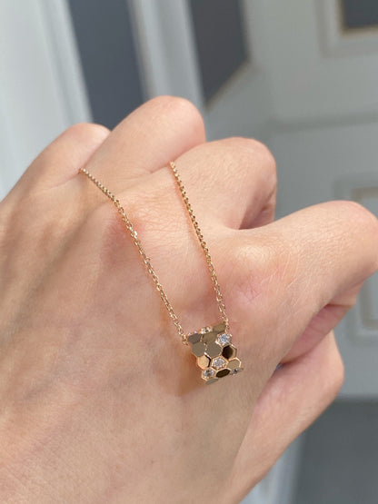 [Auream]BEE LOVE DIAMOND NECKLACE