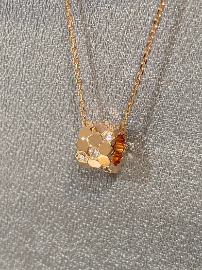 [Auream]BEE LOVE DIAMOND NECKLACE