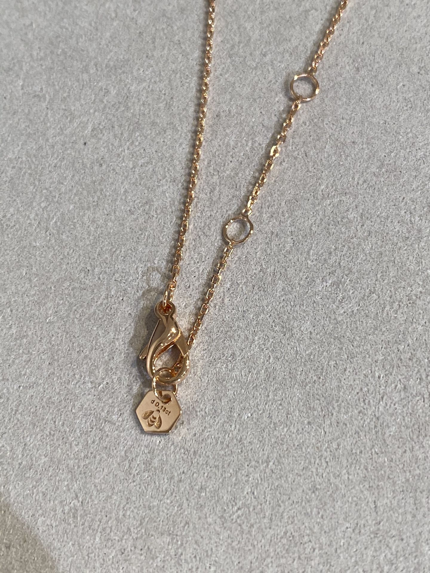[Auream]BEE LOVE DIAMOND NECKLACE