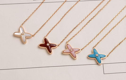[Auream]JEUX DE NECKLACE 1 DIAMOND