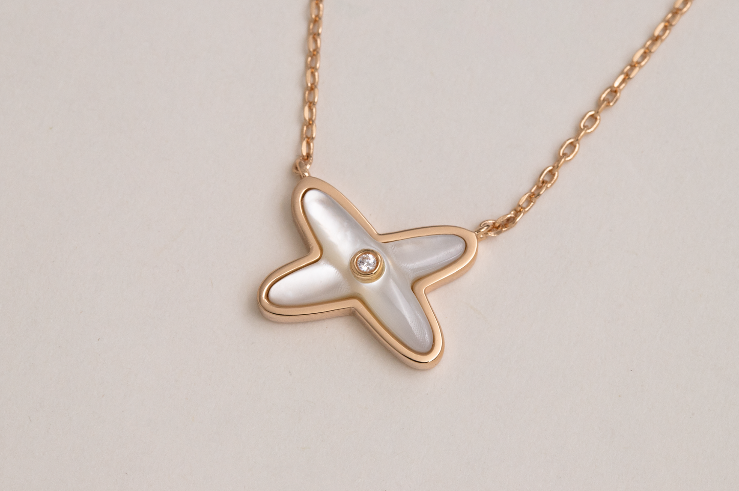 [Auream]JEUX DE NECKLACE 1 DIAMOND