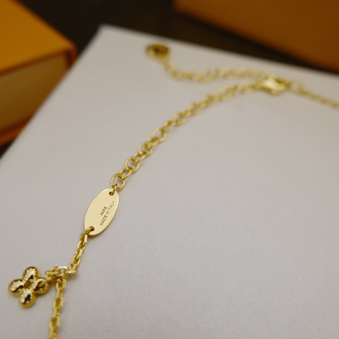 [Auream]BLOOMING SUPPLE NECKLACE BRASS