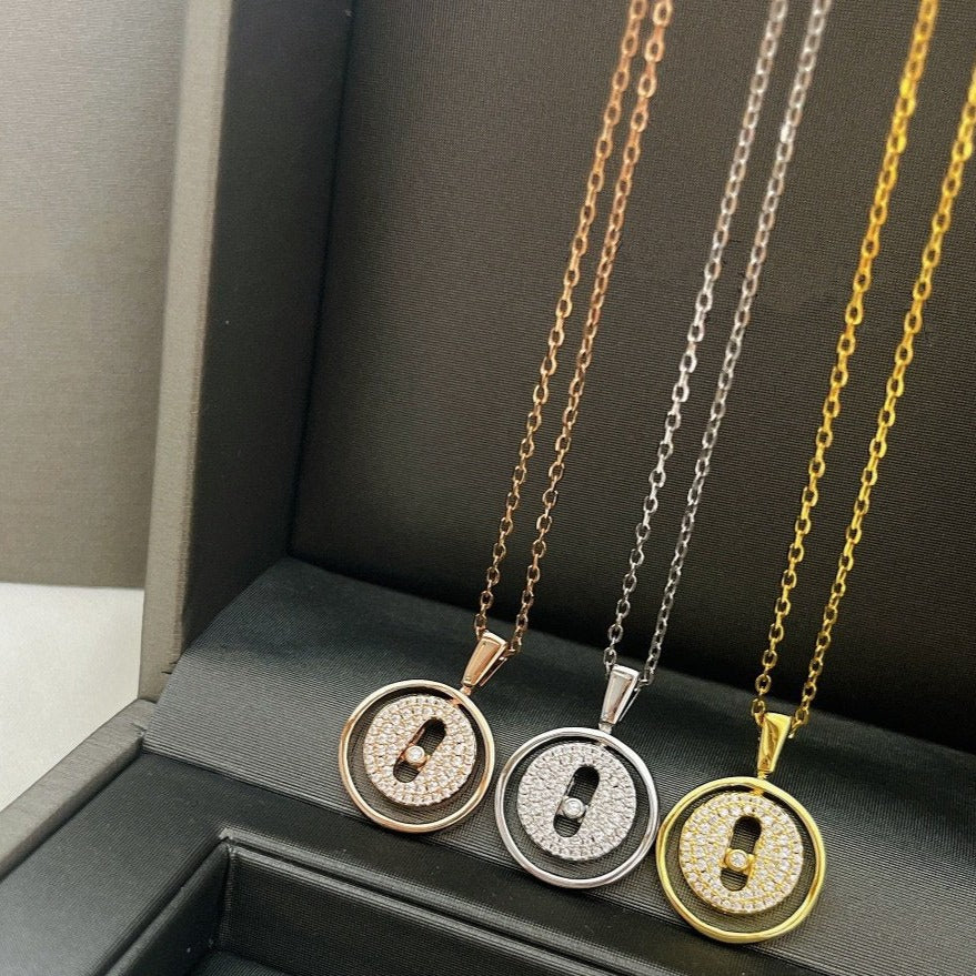 [Auream]Demo MOVER PM PAVED NECKLACE