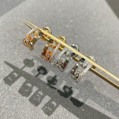 [Auream]MOVE ROMANE EARRINGS DIAMOND