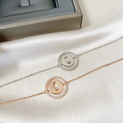 [Auream]Demo MOVE PAVED DIAMOND BRACELET