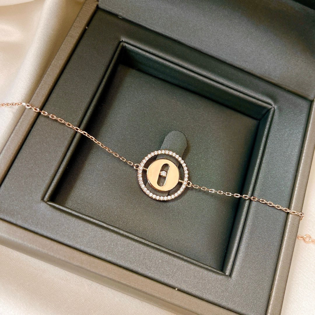 [Auream]Demo MOVE PAVED DIAMOND BRACELET