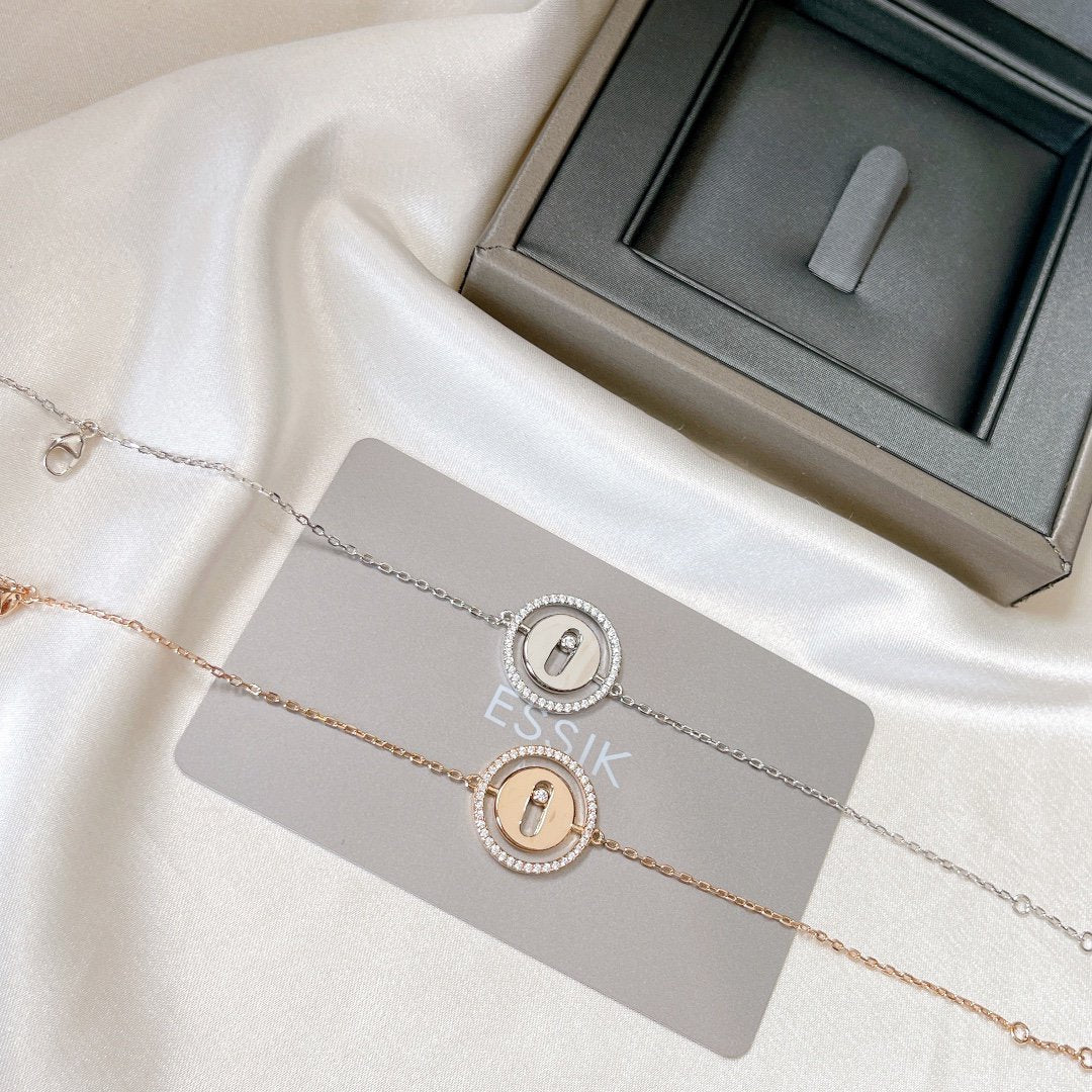 [Auream]Demo MOVE PAVED DIAMOND BRACELET
