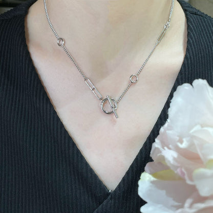 [Auream]HM STERLING CHAINE D'ANCRE HEART