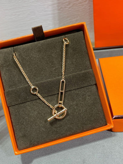 [Auream]HM STERLING CHAINE D'ANCRE HEART