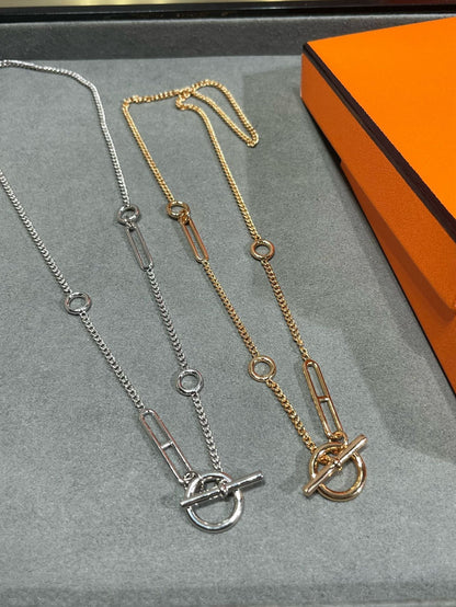 [Auream]HM STERLING CHAINE D'ANCRE HEART
