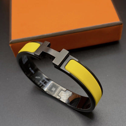 [Auream]CLIC HM SO BLACK YELLOW BRACELET
